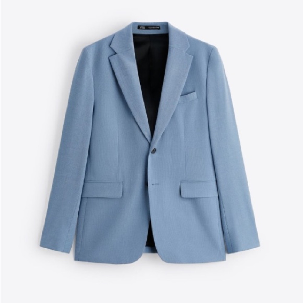 Zara blazer and pants men set, blazer size 38 and pants size 34